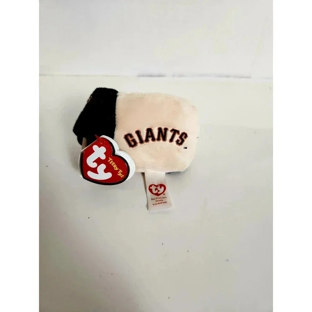 TY Beanie Boos - Teeny Tys Stackable Plush - MLB - SAN FRANCISCO GIANTS … - Picture 4 of 6